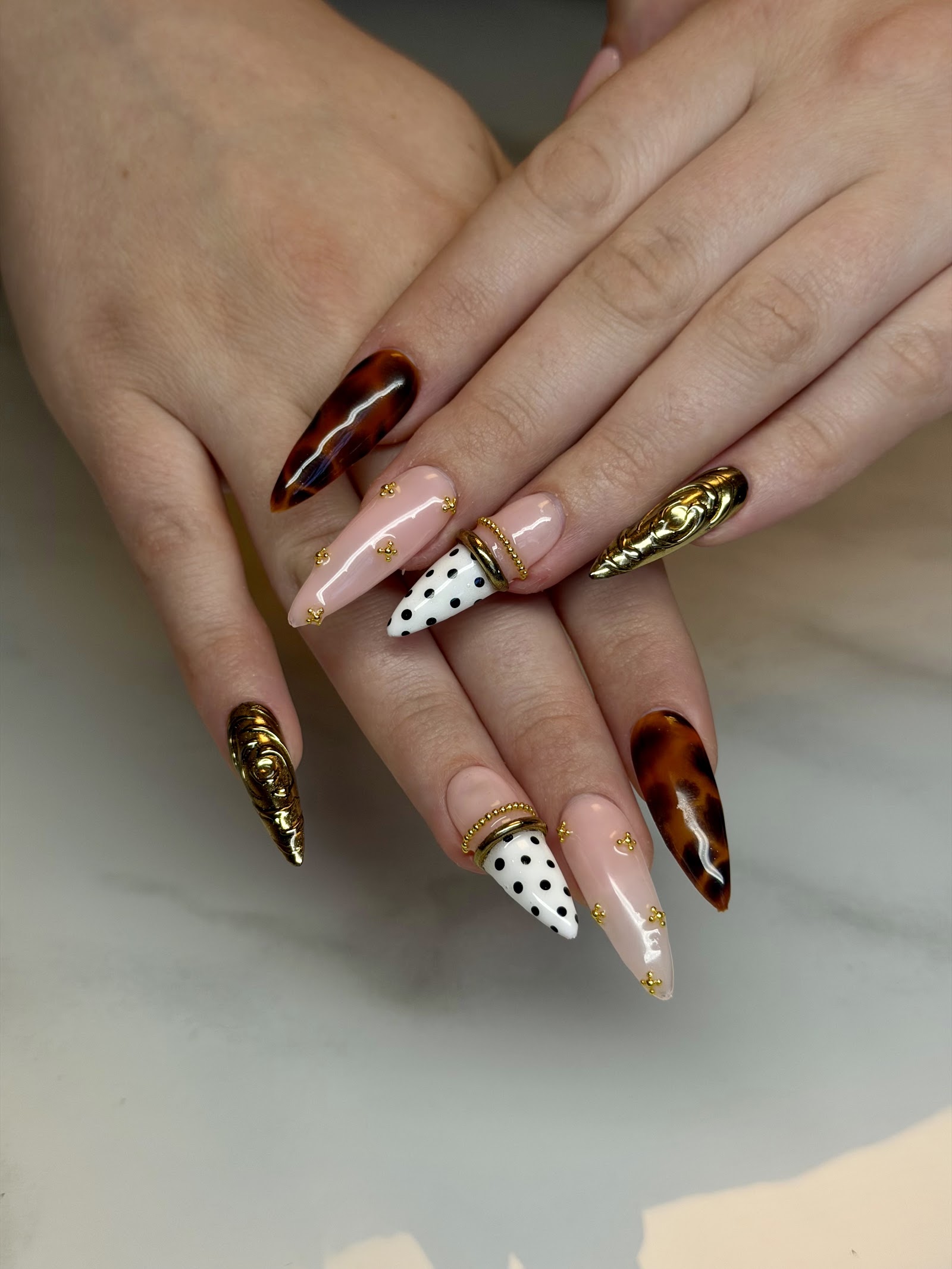 Dark and Darling Nailz nail work in Evergreen, Colorado